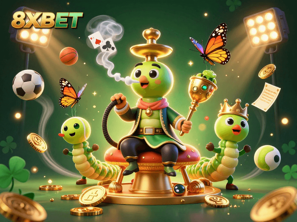 Experience the excitement of winning with 8XBET's dynamic gaming world filled with vibrant characters and thrilling action.