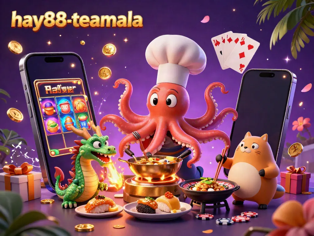 Experience exciting gameplay at hay88-teamala with unique casino characters and vibrant gaming elements.