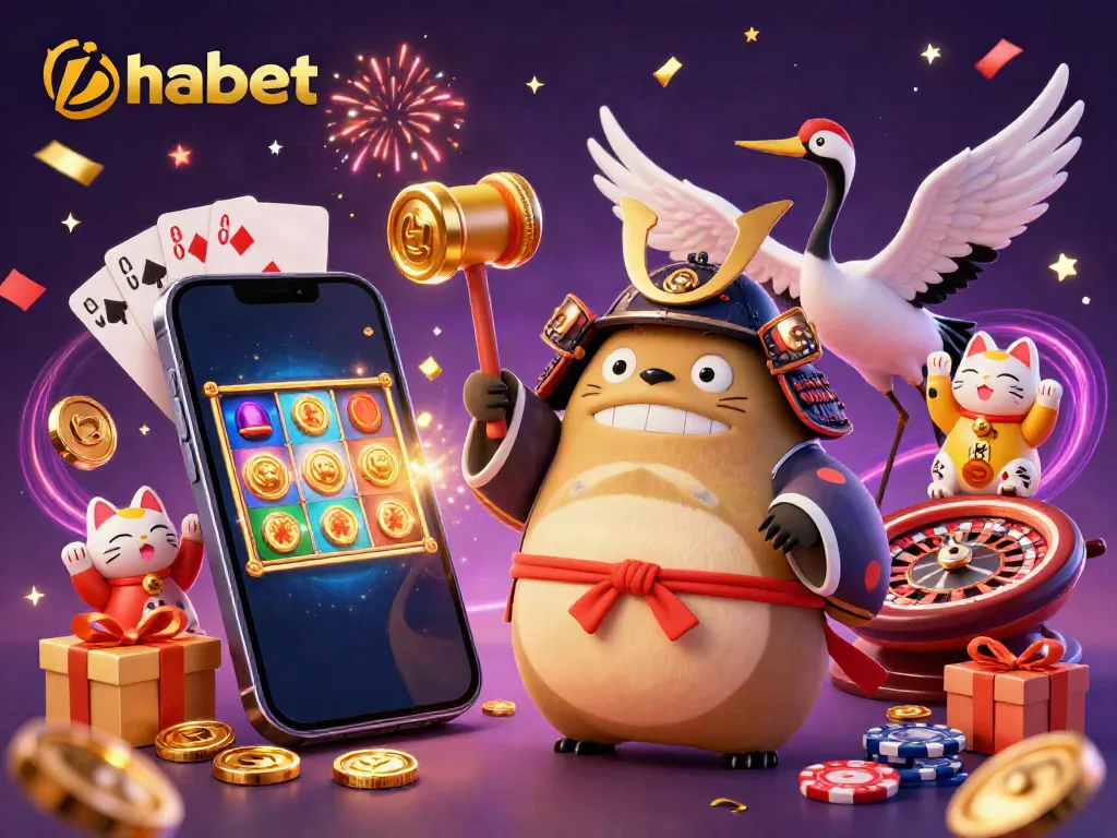 Experience the excitement of thabet with joyful characters celebrating a winning casino moment.