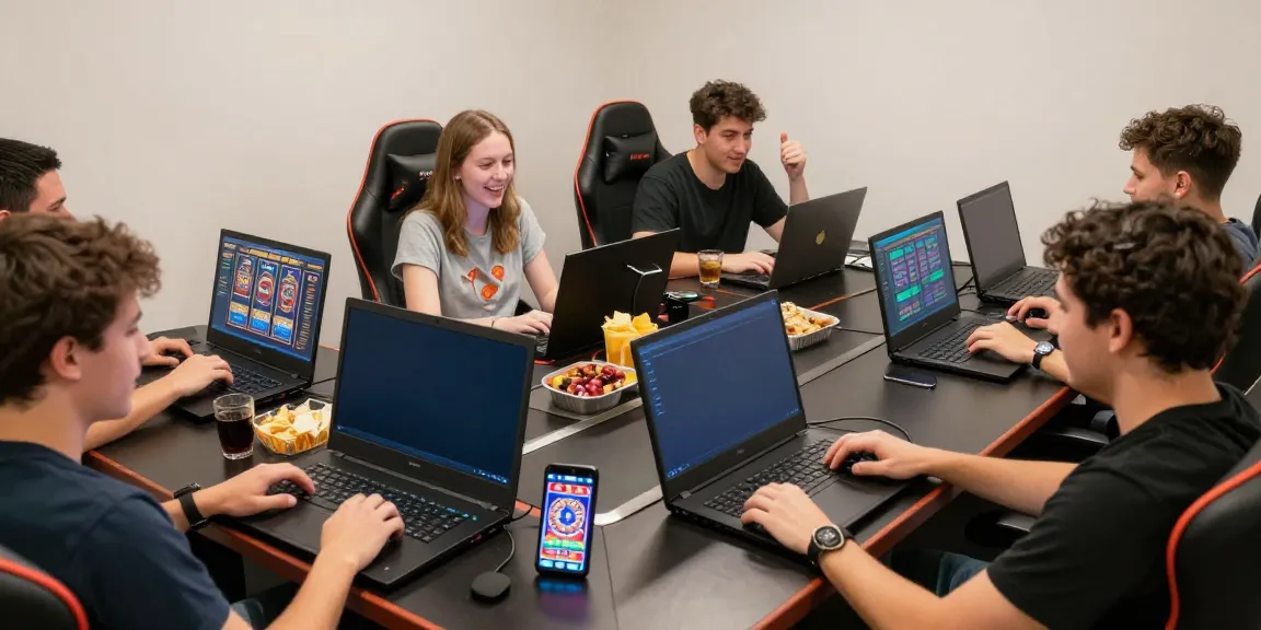 Players enjoying their casino bonus sans depot experience on multiple devices in an engaging gaming environment.