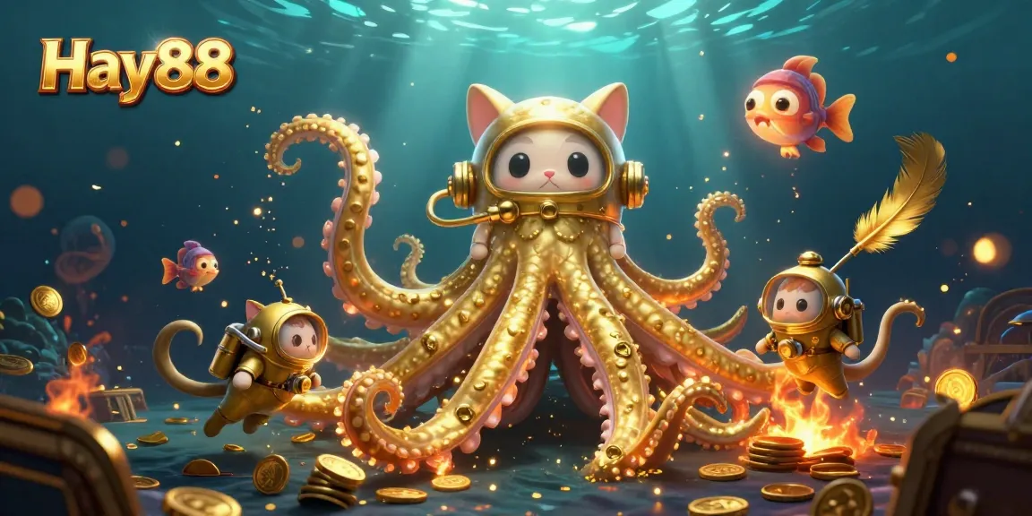 Join the excitement at Hay88's underwater casino with dazzling treasures and thrilling games!